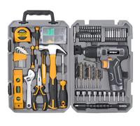 Hi-Spec Trapano Avvitatore 8V USB, Kit per Riparazioni, Grigio | montaggi e riparazioni più rapidi, controllo facile e uso intuitivo, design leggero per lavorare senza fatica