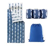Hi Sprout Kids Toddle leggero e morbido nap Mat Shark