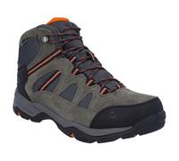 Hi-Tec Banderra II, Stivali da Trekking a Vita Alta Uomo, Grigio (Charcoal/Graphite/Burnt Orange 51), 44 EU