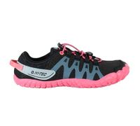 HI-TEC Barefoot Uomo Abyss | Calzature rispettose Drop 0 Minimalistiche | Leggero, traspirante e flessibile per escursionismo, viaggio, acqua e uso quotidiano, Nero Fragola, 40 EU