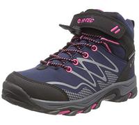 Hi-Tec Blackout Mid WP JRG, Scarpe da Passeggio, Navy Magenta, 33 EU