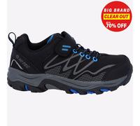 Hi-Tec Blackout Scarpe Da Trekking Bambino Junior Nero Con Lacci