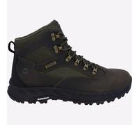Hi-Tec Euro Trai Scarpe da Trekking Uomo Khaki Con Lacci Suola Antiscivolo