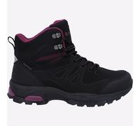 Hi-Tec Jackdaw Mid Scarpe Da Trekking Donna Impermeabili Nero Allacciate