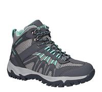 Hi-Tec Jaguar Mid WP Donna Antracite/Grafite/Grigio Freddo uk7, Stivali da Escursionismo, Charcoal Graphite Cool Grey Lichen, 40.5 EU