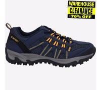 Hi-Tec Jaguar Scarpe Outdoor Uomo Trail Hiking Blu Navy Con Lacci