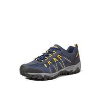 Hi-Tec Jaguar, Stivali da Escursionismo Uomo, Blu (Navy/Yellow 31), 42 EU