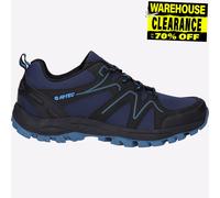 Hi-Tec Maine Scarpe Da Trekking Da Uomo Outdoor Blu Con Lacci