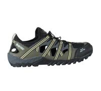 HI-TEC NARVAL Sandalo sportivo uomo/Sandalo Trekking uomo, Olive Black Olive Grey, 47 EU