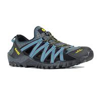 HI-TEC NARVAL Sandalo Trekking uomo estate/scarpe traspiranti con punta chiusa per spiaggia all'aperto escursionismo alpinismo Charcoal Black Grey EU