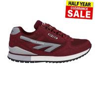 Hi-Tec Silver Shadow Og Uomo Scarpe Retro 80's Scarpe da Corsa Rosso Ciliegia