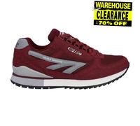 Hi-Tec Silver Shadow Og Uomo Scarpe Retro 80's Scarpe da Corsa Rosso Ciliegia
