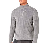 Hi-Tec Termico Uomo Pile 1/2 Zip Maglione Pullover, Quiet Sfumatura ,( Taglie:M