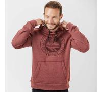 Hi-Tec Uomo Ansell Felpa con Cappuccio Hoodie, Top Felpa, Rosso Scuro, S