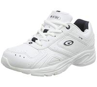 Hi-Tec Xt115 Jnr (Co) Scarpe Sportive Indoor Unisex-Bambini, Bianco (White/navy) 38 EU