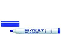 Hi-Text 640 White Board confezione 12 marcatori a secco per lavagna colore blu punta tonda