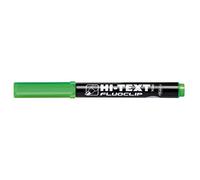 Hi-Text 7000 Fluoclip Confezione 12 Evidenziatori Colore Verde
