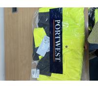 Hi Vis Bomber Classico Giacca Uomo Impermeabile Sicurezza Abbigliamento Cappotto