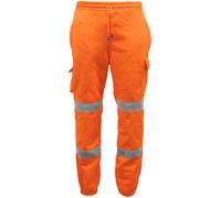 Hi Vis sicurezza alta visibilità Pantaloni Da Jogging/Da corsa/
