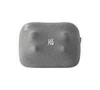 Hi5 Bravo Mini cuscino massaggiante Shiatsu con funzione di calore, spegnimento automatico, lavabile per spalle, collo, schiena e gambe, grigio