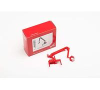 herpa Hiab gru di carico X-HIPRO 232 E-3 per camion per il trasporto di alberi ad alto fusto, rossa, in miniatura per bricolage collezionismo e da regalo, Colore rosso, 054157