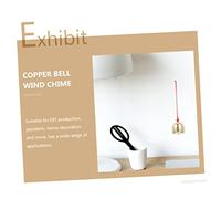 HIAKDOFT 10 Pezzi Campanelli in Rame e Balcone Decorazione Compatta Finitura Resistente e Suono da Campanelli Artigianali