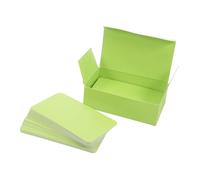 HIAKDOFT 100 Pezzi Di Carte Per L'Apprendimento Dell'Inglese Biglietti Da Visita Carte Da Gioco Vuote Carte D'Identità Vuote Biglietti Da Visita Biglietti Con