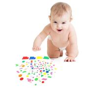 HIAKDOFT 1000 Pezzi Adesivi Autoadesivi in EVA per Decorazioni Murali Fai da Te per Aule Materiali Sicuri e Adesivi da Parete per Attività Creative e Artigianali