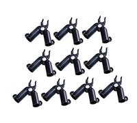 HIAKDOFT 10pezzi Connettori in Plastica Regolabili per Piante da Gradi Clip Collegamento per Melanzane Ceppi Pomodori e Altri Giardinaggio