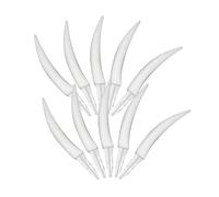 HIAKDOFT 10pezzi Denti Spaventosi Per Halloween Decorazioni Per Zucche Accessori Terrificanti Per Feste e Decorazioni Di Casa Effetto Horror Per Eventi e Mostre All Aperto