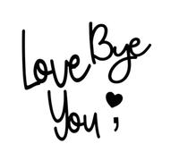 HIAKDOFT 1set Cartelli Legno Love You Bye per Decorazione di Ingressi e Corridoi Arte Murale Unica per Ambienti Moderni e Rustici Facile da Montare e Resistente