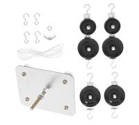 HIAKDOFT 1set Kit Di Esperimenti Di Fisica Con Puleggia Magnetica e Base Per Scuole Medie Educativo Per Comprensione Della Meccanica Fisica e Applicazioni Pratiche Laboratorio