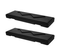 HIAKDOFT 2 Pezzi Custodia Portatile in Plastica per Calibro Digitale da Organizer Resistente Agli Urti per Strumenti di Misura Contenitore Compatto per Officina e Ingegneria