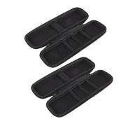 HIAKDOFT 2 pezzi Custodia Rigida EVA per Spazzolino Elettrico con Tasca Rete Portaspazzolino da Viaggio Compatto e Ventilato Custodia Protettiva Leggera per Spazzolini Elettrici per