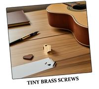 HIAKDOFT 2 Pezzi Kit Riparazione Rame per Tromba Fermagli in Ottone per Supporto Base Valvola Accessori Strumento Musicale per Montaggio Preciso e Tuning