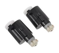 HIAKDOFT 2 Pezzi Motore Micro con Ingranaggi per Pattumiera Automatica Trasmissione Stabile e Silenziosa con Sensore Intelligente Ricambio per Coperchio Cestino per Casa ed Esterni