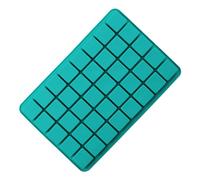 HIAKDOFT 2 pezzi Stampi in Silicone Alimentare Cavità Quadrate per Biscotti e Cioccolato Resistente al Calore per da Te e Dolci Creativi