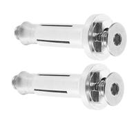 HIAKDOFT 2 pezzi Viti di Fissaggio in Alluminio per Paramani Moto Off-road e Strada Kit Montaggio per Atv Quad Fissaggio Stabile e Resistente Installazione Rapida e Precisa