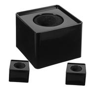 HIAKDOFT 3 Pezzi Mic Flag Quadrata per Microfono Bandiera Logo Versatile per Interviste e Presentazioni Installazione Compatibile con Vari Microfoni Design Professionale Nero