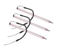 HIAKDOFT 3 pezzi Penna Touch con Molla Stylus Capacitivo per Tablet e Smartphone Penna per Disegno Scrittura e Apprendimento Online Controllo Preciso e Compatibilità Multipla