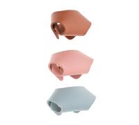 HIAKDOFT 3pezzi Targhetta Id Per Stetoscopio Accessori Per e Facile Installare e Rimuovere Protegge Stetoscopio e Smarrimenti Design Pu