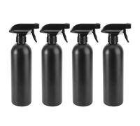 HIAKDOFT 4 Pezzi Bottiglie Spray in Plastica Hdpe Riutilizzabili per Auto Casa e Contenitori Portatili con Nebulizzatore Nebbia Moderata e Pompa Casual