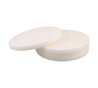 HIAKDOFT 4 Pezzi Inserto Cuscino in Schiuma Rotonda 34 Cm Spessore 2 Cm, Imbottitura ad Alta Densità per Sedile Sedia Pranzo, Progetti Artigianali e Fai da Te, Riempitivo per Cuscino Auto