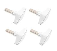 HIAKDOFT 4 pezzi Viti di Fissaggio in Lega di Zinco per Supporto Piatto Strumento a Percussione Viti Resistenti e Sicure per Kit Batteria Accessori Facili da Installare e Affidabili