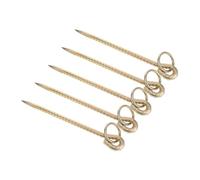 HIAKDOFT 5 Heavy Duty Outdoor Dog Anchor Stakes For Livestock And Pets Stable Ground Tie Out For Camping And Large Animals Easy Install Durable