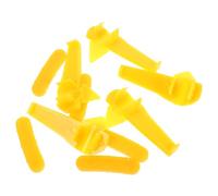 HIAKDOFT 5 Paia di Inserti Testa per Smontagomme in Nylon Resistente, Guarnizione per Montaggio e Smontaggio Pneumatici, Accessorio Ricambio per Macchina Cambio Gomme, Uso Professionale