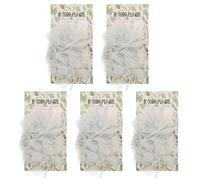 HIAKDOFT 5 set Adesivi Autoadesivi Stile Piante Vintage per Scrapbook Album Decorazione DIY per Resistenti e Facili da Usare per Diario Biglietti e Progetti Creativi