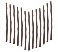 HIAKDOFT 50 Pezzi Legno Naturale per DIY Rametti Legno Liscia e Corteccia Materiale Resistente per Progetti Creativi e Decorazioni per Scuola