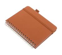 HIAKDOFT 56 Fogli gestore delle password taccuino Custode della password Forniture per ufficio Libro per il monitoraggio delle registro delle Carta Brown