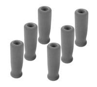 HIAKDOFT 6 pezzi Impugnature Antiscivolo per Bastoni da Passeggio Anziani Manopole Ergonomiche Imbottite in Schiuma Comfort e Protezione Mani per Deambulatori e Stampelle